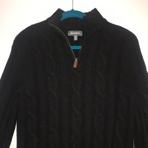 Bonobos Pull Over Half Zip Sweater